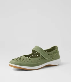 Women I LOVE BILLY Flats-Cistin Light Khaki Nubuck Pu Flat Shoes