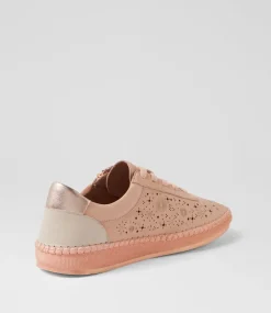 Women SUPERSOFT Comfort|Sneakers-Clevland Dark Nude Multi Sneakers