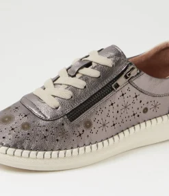 Women SUPERSOFT Comfort|Sneakers-Clevland Gunmetal Multi Sneakers