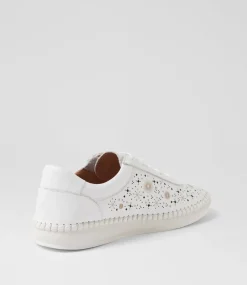 Women SUPERSOFT Comfort|Sneakers-Clevland White Leather Sneakers