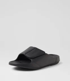 COLORADO Casuals|Sandals-Cloud L Black Eva Slides