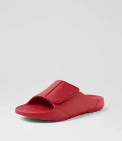 COLORADO Casuals|Sandals-Cloud L Red Eva Slides