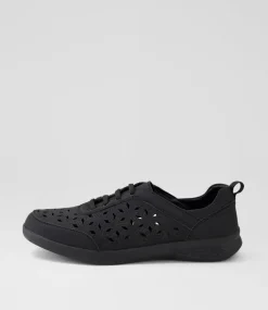 Women I LOVE BILLY Flats-Culter Black Nubuck Pu Flat Shoes