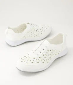 Women I LOVE BILLY Flats-Culter White Nubuck Pu Flat Shoes