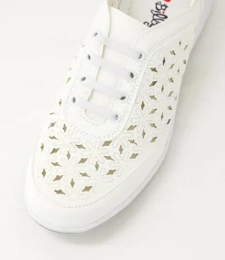 Women I LOVE BILLY Flats-Culter White Nubuck Pu Flat Shoes