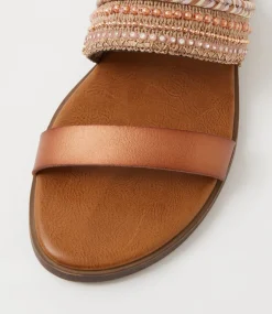 Women BLOWFISH Flats|Sandals-Curtis Maple Metallic Multi Sandals
