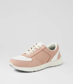 Women COLORADO Comfort|Sneakers-Dakota Dusty Pink Off White Leather Sneakers