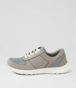 Women COLORADO Comfort|Sneakers-Dakota Light Grey Leather Sneakers
