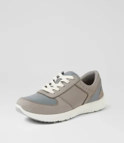 Women COLORADO Comfort|Sneakers-Dakota Light Grey Leather Sneakers