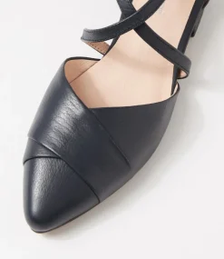 Women DIANA FERRARI Flats-DALBA DF NAVY LEATHER