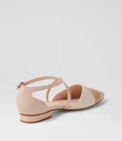 Women DIANA FERRARI Flats-Dalba Nude Multi Leather Flat Shoes