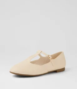 Women I LOVE BILLY Flats-Daliee Almond Flat Shoes