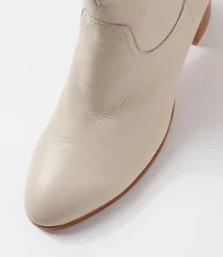 Women DIANA FERRARI Boots-Dawsin Almond Natural Leather Ankle Boots