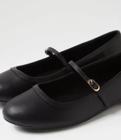 Women I LOVE BILLY Flats-Dazine Black Flat Shoes