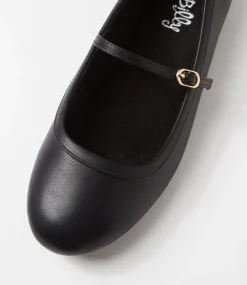 Women I LOVE BILLY Flats-Dazine Black Flat Shoes