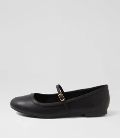 Women I LOVE BILLY Flats-Dazine Black Flat Shoes