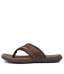 COLORADO Casuals|Sandals-DBOY CF DARK BROWN CRAZYHORSE LEATHER