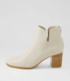 Women DIANA FERRARI Boots-Deitha Almond Natural Leather Ankle Boots