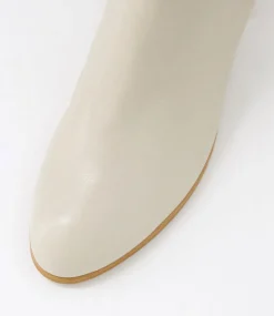 Women DIANA FERRARI Boots-Deitha Almond Natural Leather Ankle Boots