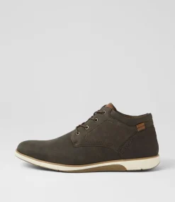 C88 by COLORADO Boots|Casuals-Deli Brown Lace Up Boots