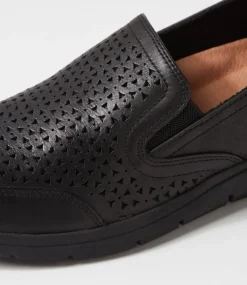 Women SUPERSOFT Flats|Comfort-DEMII SU BLACK LEATHER