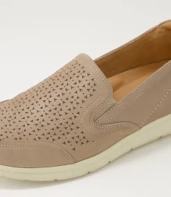 Women SUPERSOFT Comfort|Flats-DEMII SU TAUPE LEATHER