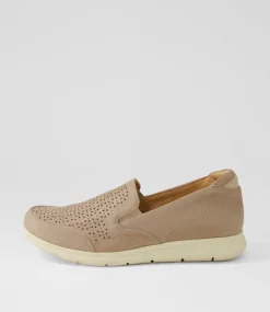 Women SUPERSOFT Comfort|Flats-DEMII SU TAUPE LEATHER