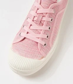 Women I LOVE BILLY Sneakers-Derozen Pink Shimmer Fabric Sneakers