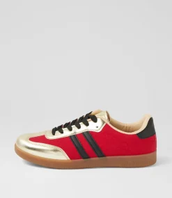 Women I LOVE BILLY Sneakers-Destine Gold Red Multi Sneakers