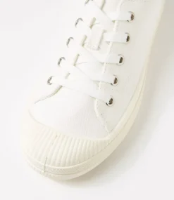 Women I LOVE BILLY Sneakers-Dikembe White Canvas Sneakers