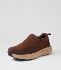 COLORADO Casuals-Dion Brown Nubuck Lace Up Flats
