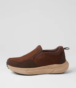 COLORADO Casuals-Dion Brown Nubuck Lace Up Flats