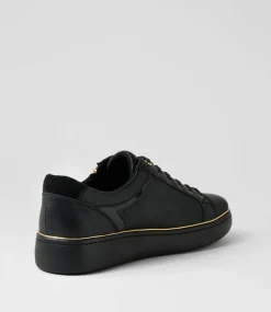 Women DIANA FERRARI Sneakers-Dions Black Gold Mix Sneakers