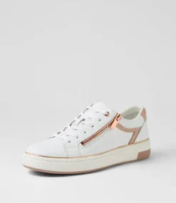Women DIANA FERRARI Sneakers-Dions White Blush Mix Sneakers