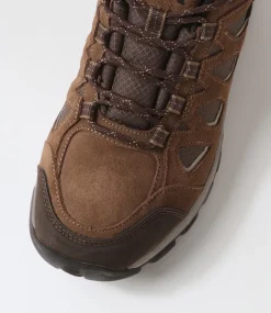 COLORADO Casuals-Dolomite Taupe Suede Lace Up Flats