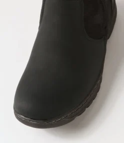 Women I LOVE BILLY Boots-Dorela Black Multi Calf Boots