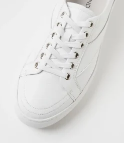 Women TOP END Sneakers-Dowens White Leather Sneakers