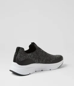 COLORADO Sneakers|Casuals-Drake Grey Black Fabric Sneakers