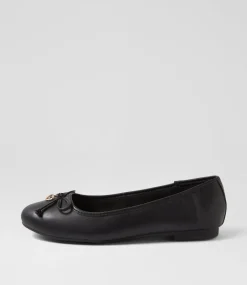 Women I LOVE BILLY Flats-Dreamie Black Flat Shoes