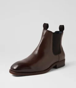 COLORADO Boots|Dress Shoes-Drover Brown Leather Chelsea Boots