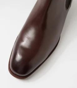 COLORADO Boots|Dress Shoes-Drover Brown Leather Chelsea Boots