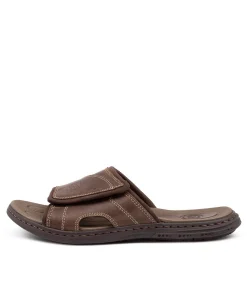 COLORADO Casuals|Sandals-DUKE DK BROWN LEATHER