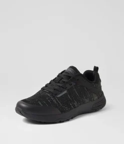 Women COLORADO Comfort|Sneakers-Dune Black Mesh Sneakers