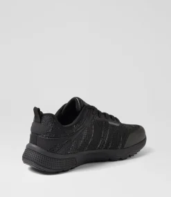 Women COLORADO Comfort|Sneakers-Dune Black Mesh Sneakers