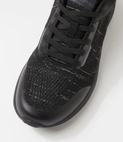 Women COLORADO Comfort|Sneakers-Dune Black Mesh Sneakers