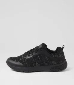 Women COLORADO Comfort|Sneakers-Dune Black Mesh Sneakers