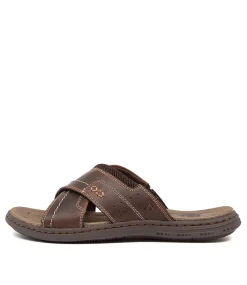COLORADO Casuals|Sandals-DUNK CF DARK BROWN CRAZYHORSE LEATHER