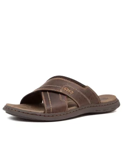 COLORADO Casuals|Sandals-DUNK CF DARK BROWN CRAZYHORSE LEATHER