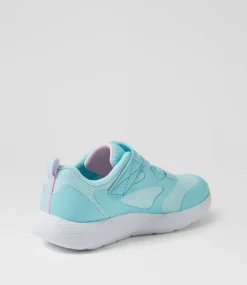 SKECHERS Sport School Shoes-Dyna Toddler Mint Fabric Sneakers