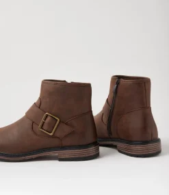 UNCUT Boots|Casuals-Easyrider Brown Ankle Boots